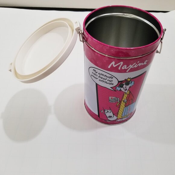 Maxine tin canister "My attitude can beat up your attitude" - Picture 6 of 12